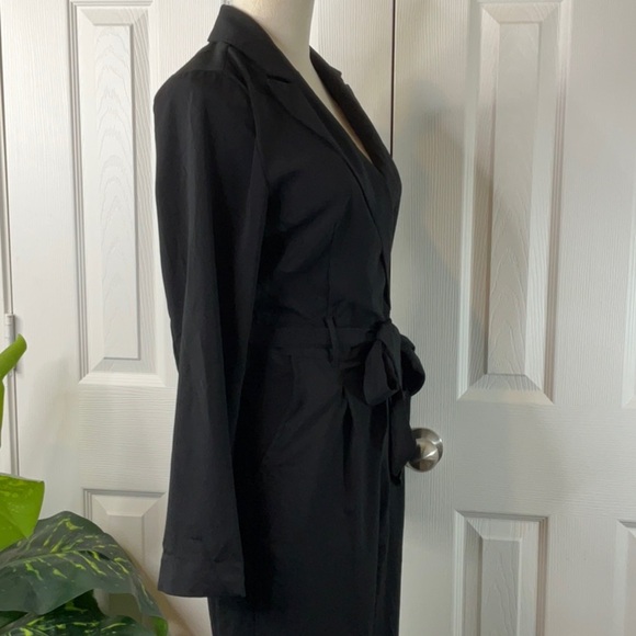 A New Day - Women's Long Sleeve Wrap Front Jumpsuit Size XS - Picture 11 of 16